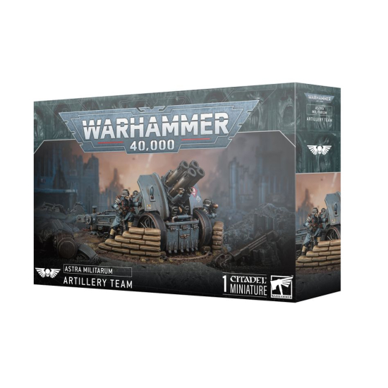Astra Militarum: Krieg Artillery Team – Ciężka Artyleria Death Korps of Krieg | Warhammer 40,000